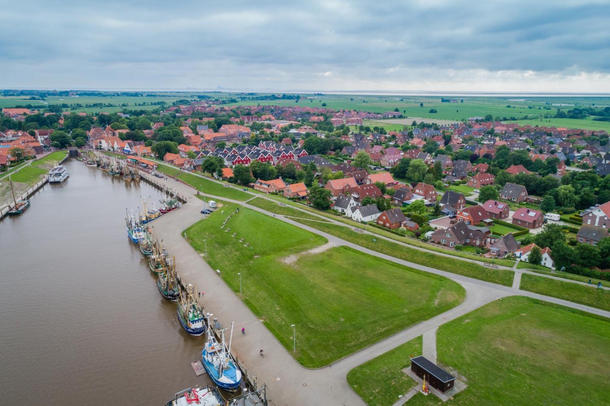 Landhaus Greetsiel Am Hafen "Meeresbrise" Krummhoern Ngoại thất bức ảnh